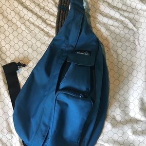 Blue Kavu Rope Bag (cross body bag) only used once
